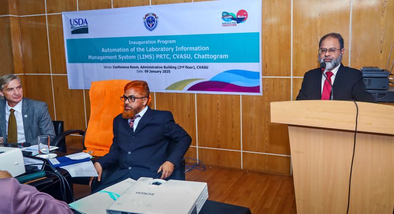 অটোমেশনের আওতায় সিভাসুর পিআরটিসির ল্যাবরেটরির সেবা কার্যক্রম